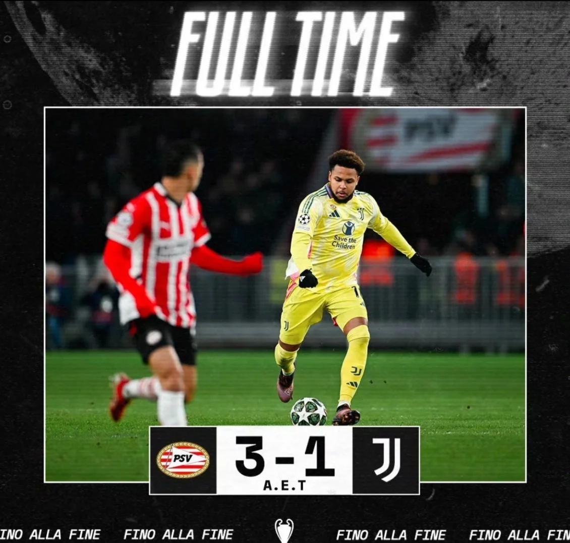 aoa体育新闻-尤文图斯遭遇惨败欧冠决赛告别